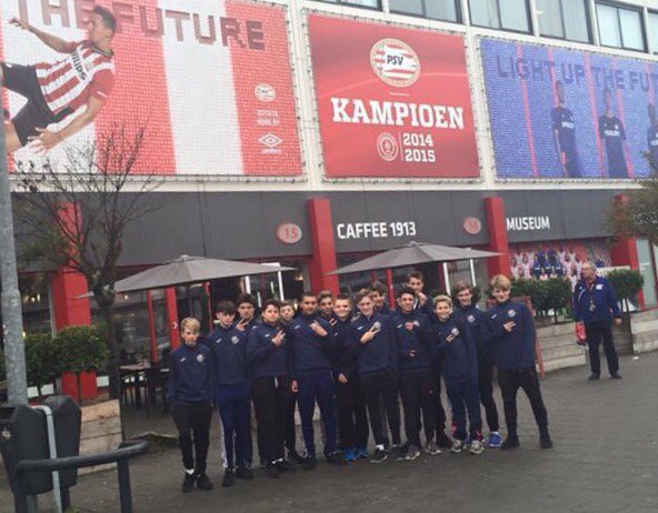 londonselectfc's tweet photo. Stadium tour on the last day before heading home . Fantastic tour, great boys and wonderful club #football tour #psv https://t.co/fd5D1y3AUD