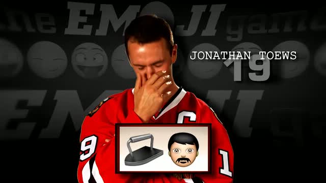 EScoggs's tweet photo. Toews? Crawford? TVR? See which #Blackhawks are the best at solving our emoji puzzles!  - https://t.co/hsnDPieKj2 https://t.co/xsDmI5SJJT