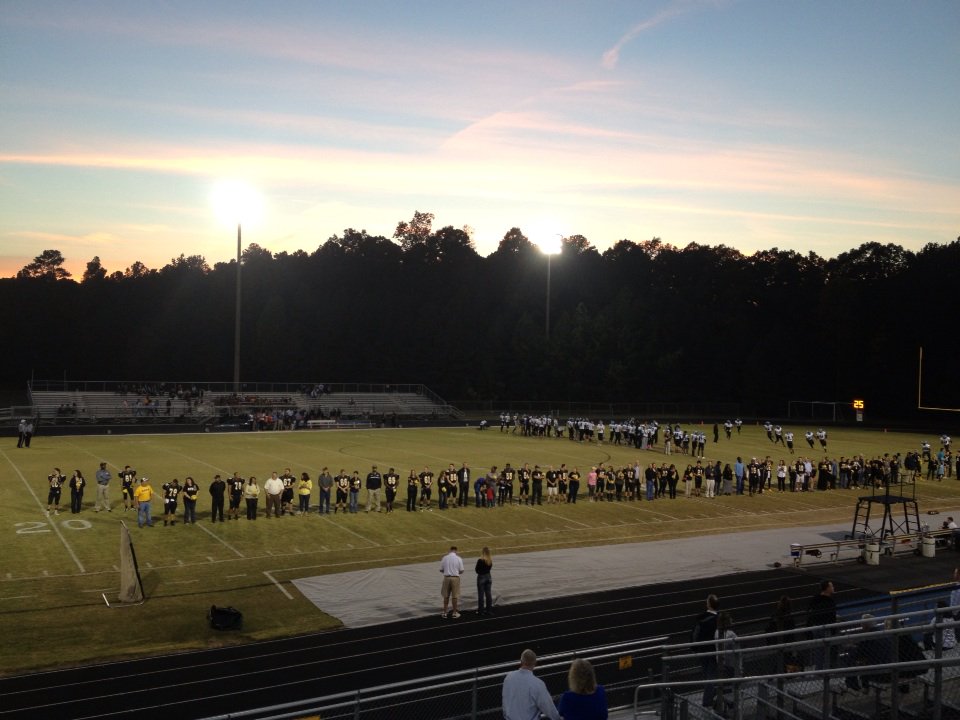 apexcougarclub's tweet photo. Congratulations @ApexHighSchool @ApexFootball SENIORS!!!!! https://t.co/QlulEtaCUI
