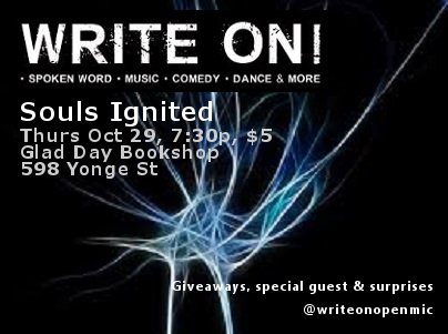 WriteOnOpenMic's tweet image. #comeexpressyou @ Souls Ignited, this Thurs