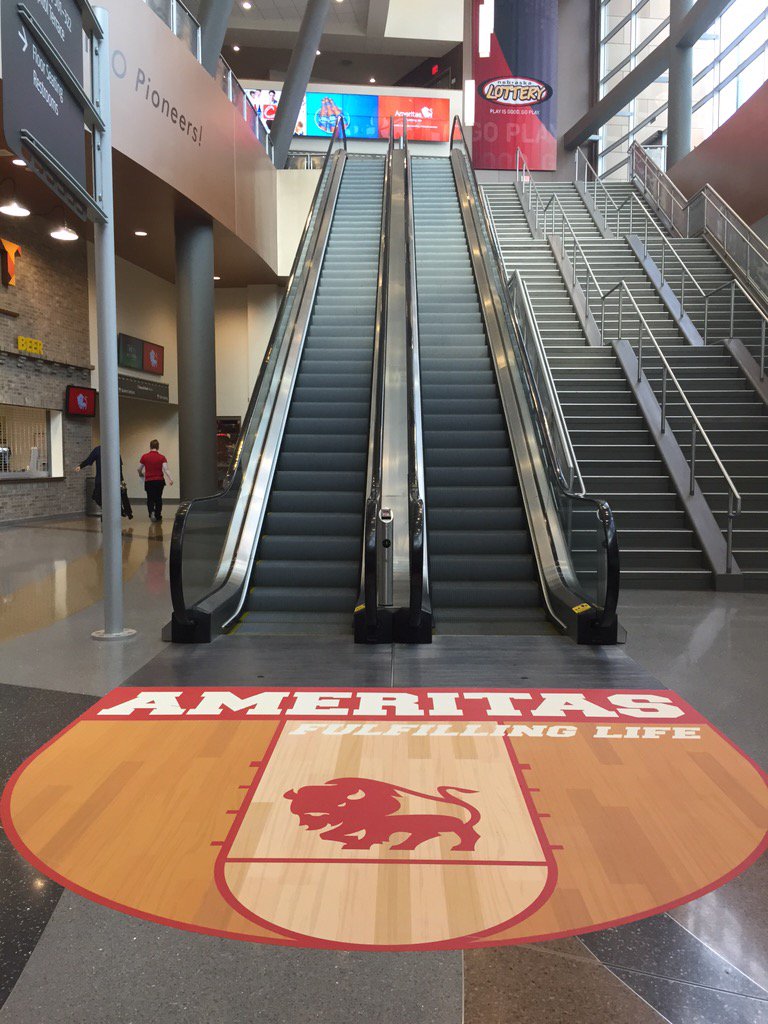 We're ready for a sellout crowd. #ameritas #fulfillinglife #nba