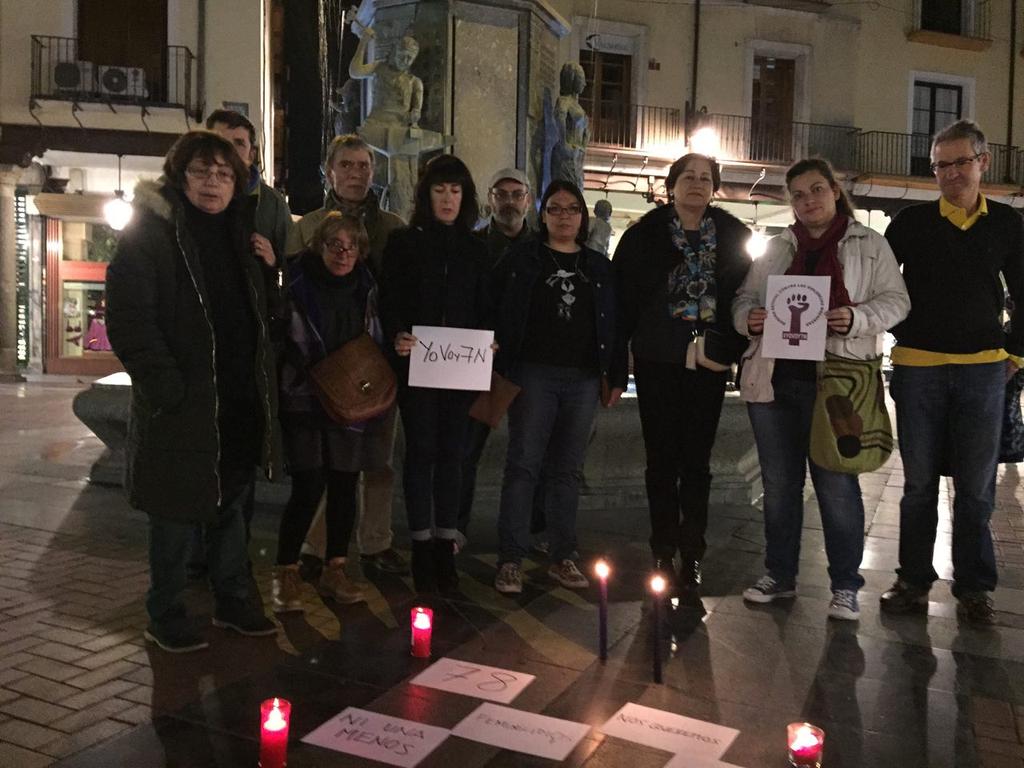 En Valladolid #YoVoy7N #NiUnaMenos @Marcha7Nmadrid @CorsariaUka @AnucaP @barbaplata @ElenaBegue