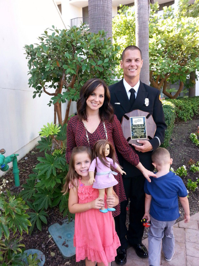 Shortney's tweet photo. Special day @SDFD Service Awards - another nod for @kevin_pendleton and his #treecred! Thx #SDFD and @sdfirerescue! https://t.co/TkRJCdweVn