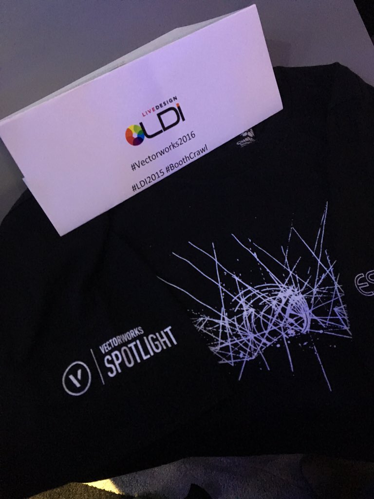 rushmgl's tweet image. #Vectorworks2016 #LDI2015 #boothcrawl