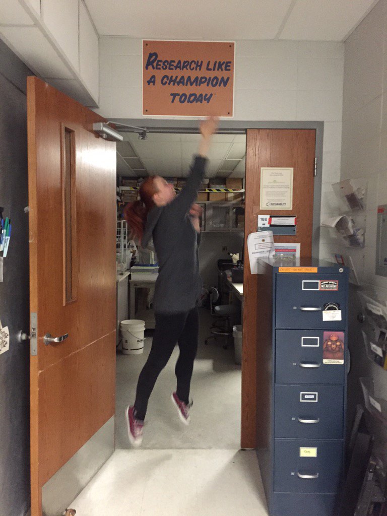 GO IRISH says our collaborator from Dublin City University #NDScience #goirish #researchlikeachampion #tanklab