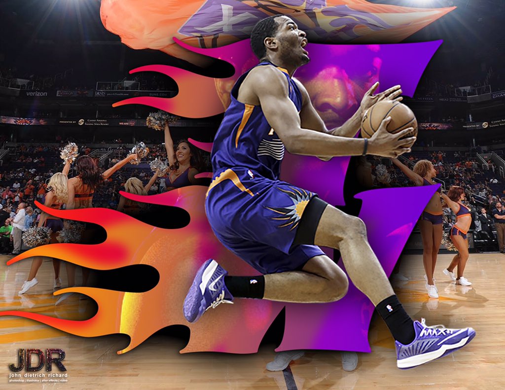 JohnnyS7ORM's tweet photo. My new edit is complete and ready for tomorrow! Go Suns! #WeArePHX #SunsNation #sunsfanstyle @suns @TonyWarrenJr https://t.co/84kWMBVhKa