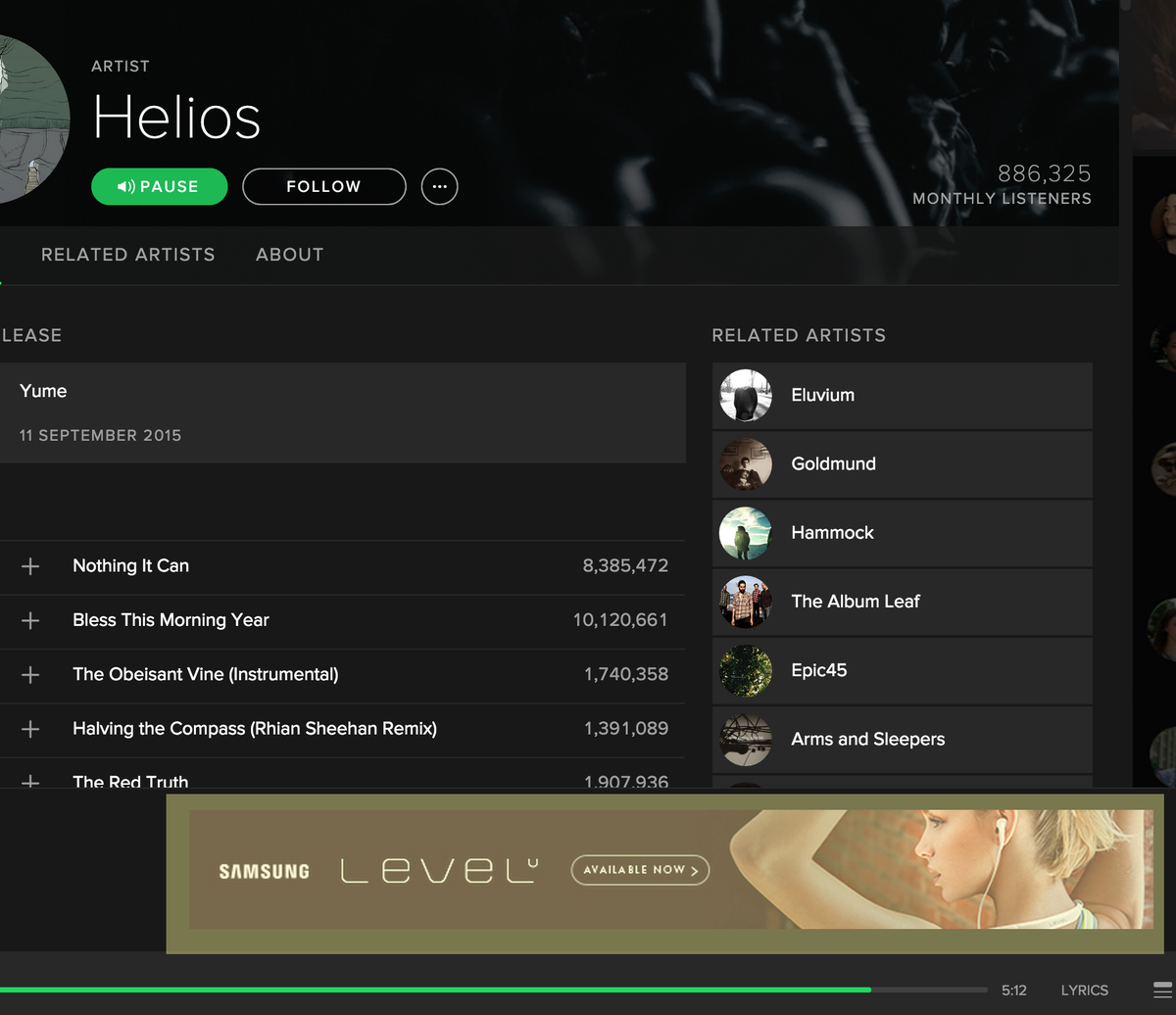 Hello <a href="/SpotifyCares/">SpotifyCares</a> I'm a premium user. Why do I still see this ad?!