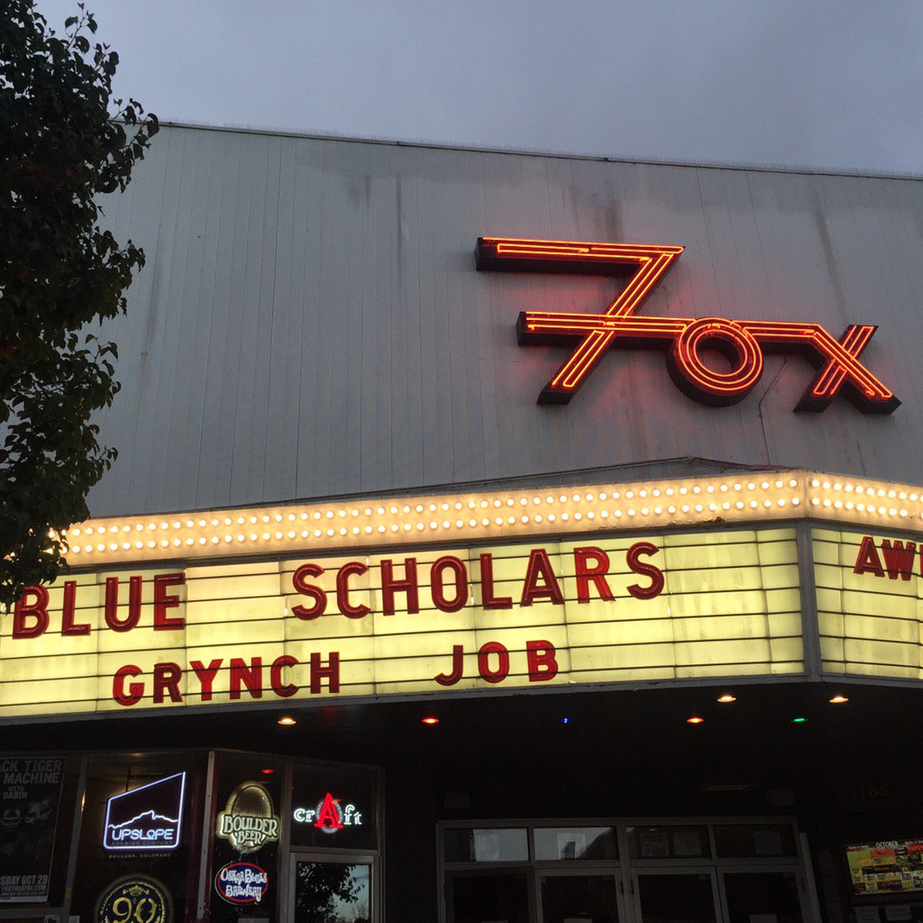 TONIGHT. BOULDER. 9PM