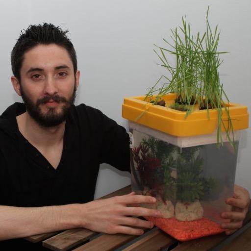 TheFishGiver's tweet photo. Pierre founder @citizenfarm &amp; @seblevert met in Paris, new friendship led to get Ozarium available in Canada! :) https://t.co/Kuhmk7Yzz2