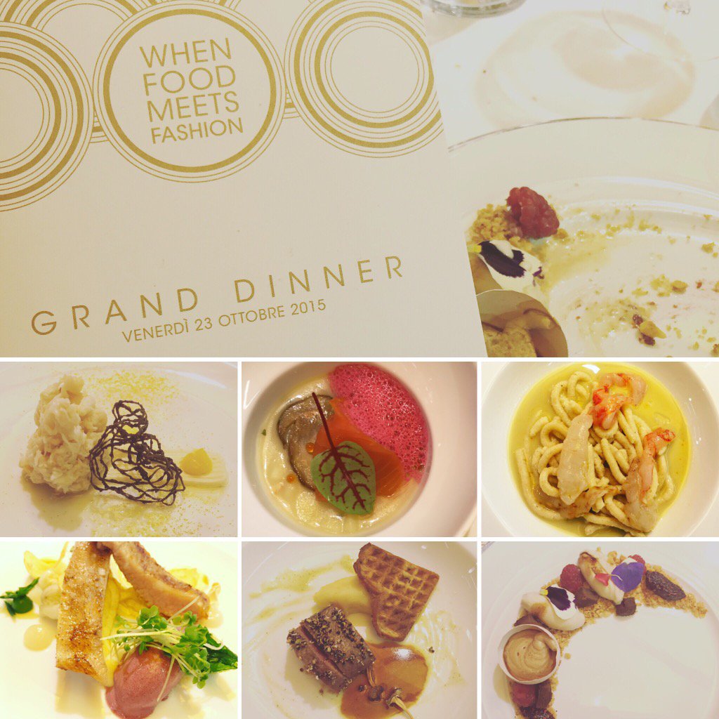 TasteAndTravelM's tweet photo. @PDonei @FaccaniAlberto #albertotonizzo #filipposaporito #alexanderdressel at #WhenFoodMeetsFashion #laRinascente 🔝 https://t.co/X0UR3OK4uJ