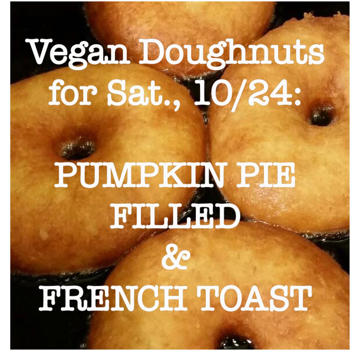 VeggieGalaxy's tweet photo. Stop in for #vegan doughnuts on your way to the #BostonVegFest tomorrow! We open at 9 a.m. #BVFF2015 https://t.co/C6HqIEt0z4