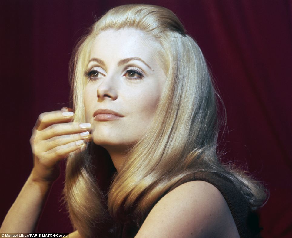 Happy birthday, Catherine Deneuve! She turned 72 yesterday. 