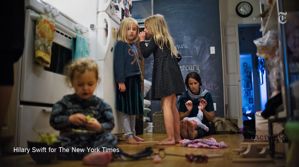 nytrealestate's tweet photo. Growing families that choose to stay in tiny apartments - for the sake of the kids. https://t.co/2XEu8jb2cM https://t.co/AdWowVHsgD