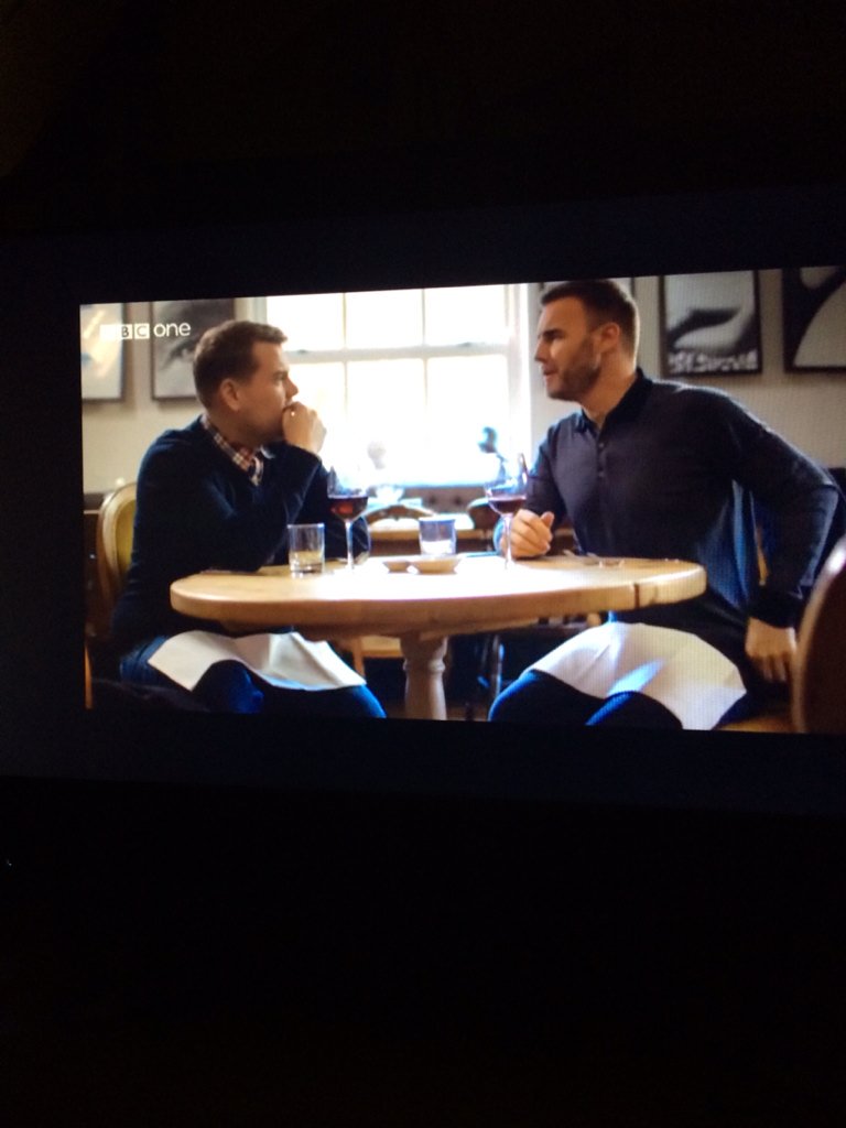 worshipsGBarlow's tweet photo. @JKCorden watching when Corden met Barlow yet again, sad I know all the conversation by heart #thisgirlneedshelp https://t.co/JmuqHemykE
