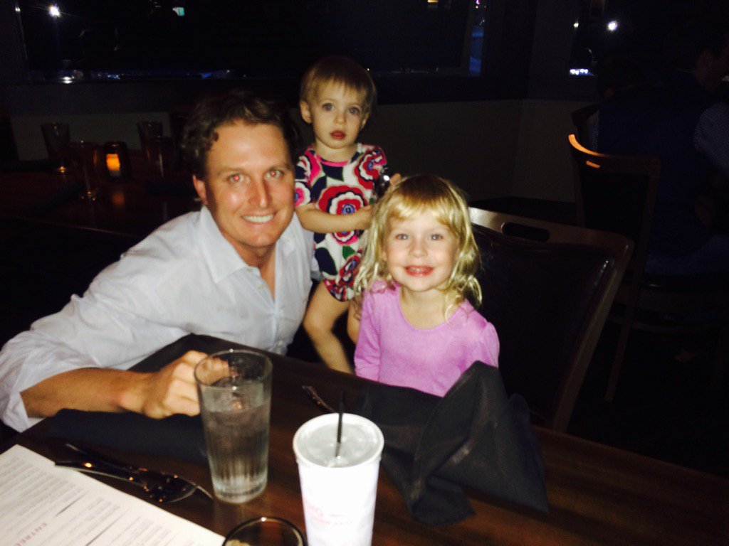 benappleby81's tweet photo. Daddy-Daughter Date Night with my two angels, Ryan and Piper, at Preston Hollow Grill.  I am a very blessed man! https://t.co/j8IFN20quU
