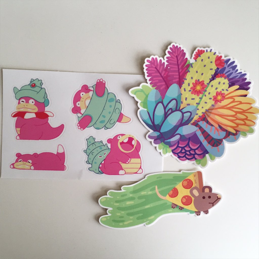 StickerMoon's tweet image. coming soon to a mailbox near you