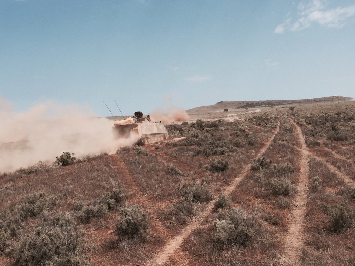 7th_RAR's tweet photo. #K30 the #roadrunners in action on Cultana. #Dutyfirst #PigBn #Leadfromthefront #totheobjective #Paratus https://t.co/DFEPeNpKvL