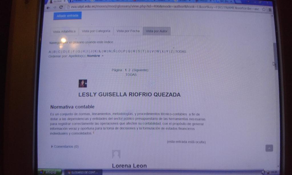 1lezly's tweet photo. Resolviendo el glosario! #Contabilidad #UTPLMOOC #normativacontable https://t.co/A13O6KmRg2