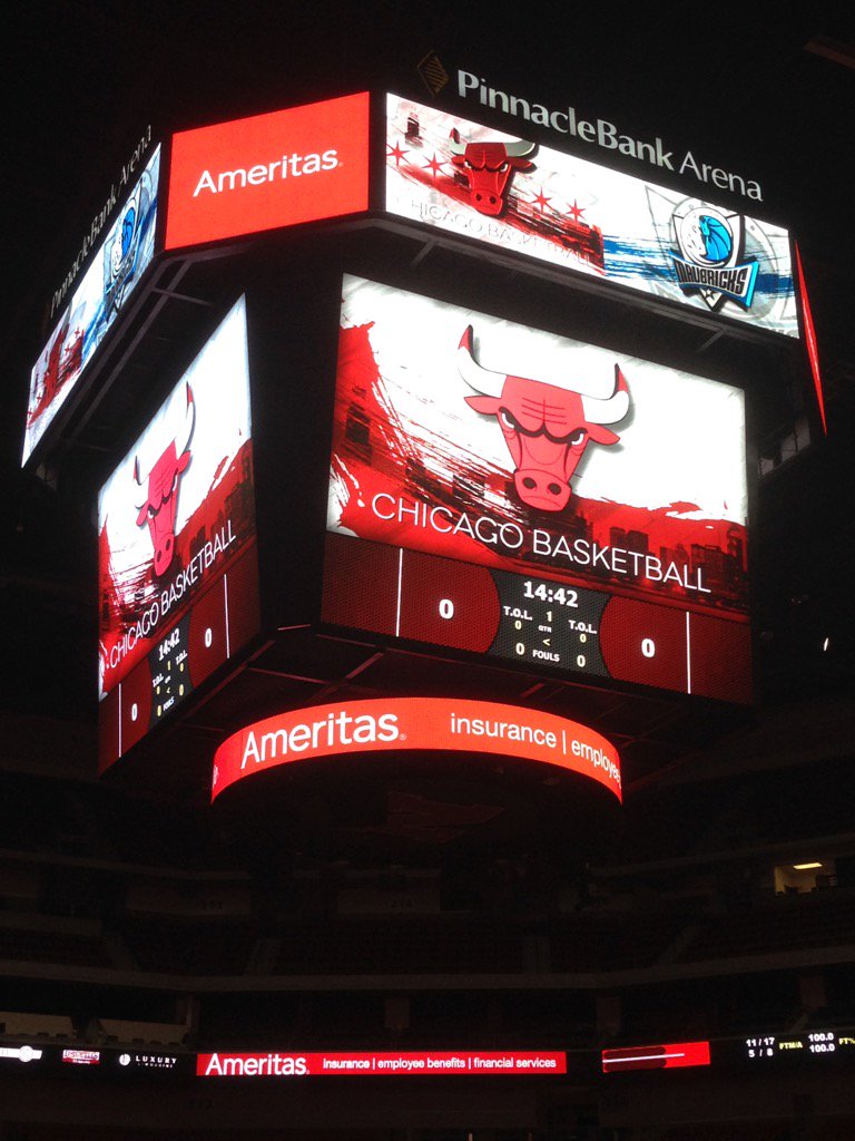 The Bison and the Bulls!
#ameritas #fulfillinglife #NBA