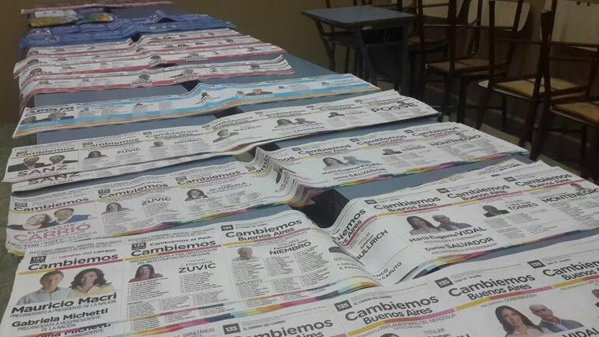 PromoverCultura's tweet photo. ALERTA Si ves boletas de las PASO da aviso al Pte. de Mesa y al Delegado Judicial para que las quiten #Transparencia https://t.co/Wm8r1Gc6f7
