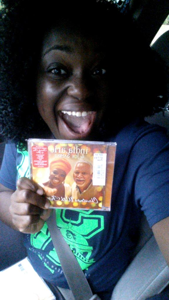 ajacobskid's tweet photo. Thank you @indiaarie!!! #shesmyfave #christmaswithfriends #yallbetterknow #soulbird https://t.co/upmnXINZXN
