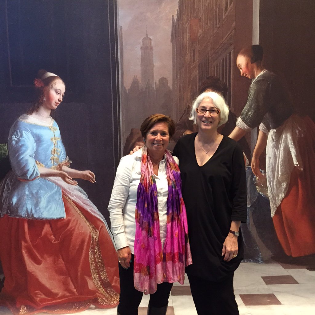 schneidercp's tweet photo. What a treat 2 c my friend #RonniBaer's GREAT #Dutch #art exhibition @mfaboston #ClassDistinctions with her! #Dutch https://t.co/gHjtbrCWFB