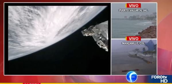 nmas's tweet photo. #Video El huracán Patricia desde el espacio
 https://t.co/uRhXnFHZCU (vía @FORO_TV ) https://t.co/vDcdNboq8f