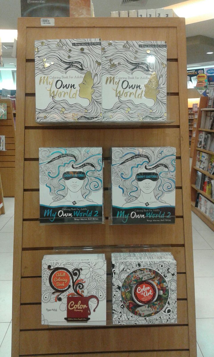 Download Penerbit Renebook Twitterissa My Own World 1 2 Coloring Book For Adults Terapi Warna Anti Stres Tersedia Di Gramediabooks Gramedmatraman Https T Co Yypyzhx2cb