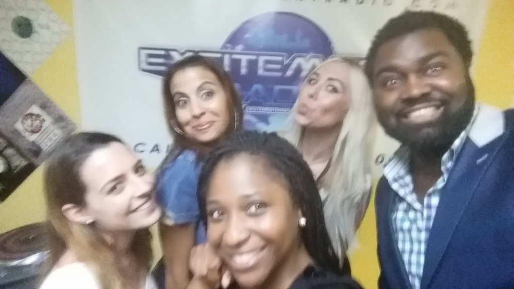 GaspardFlorence's tweet photo. Fun time on @excitementradio.com Speaking on relationships @elizabethssecretbeautybar @jam80sixx     #flogaspard https://t.co/nxJTSjUYl1