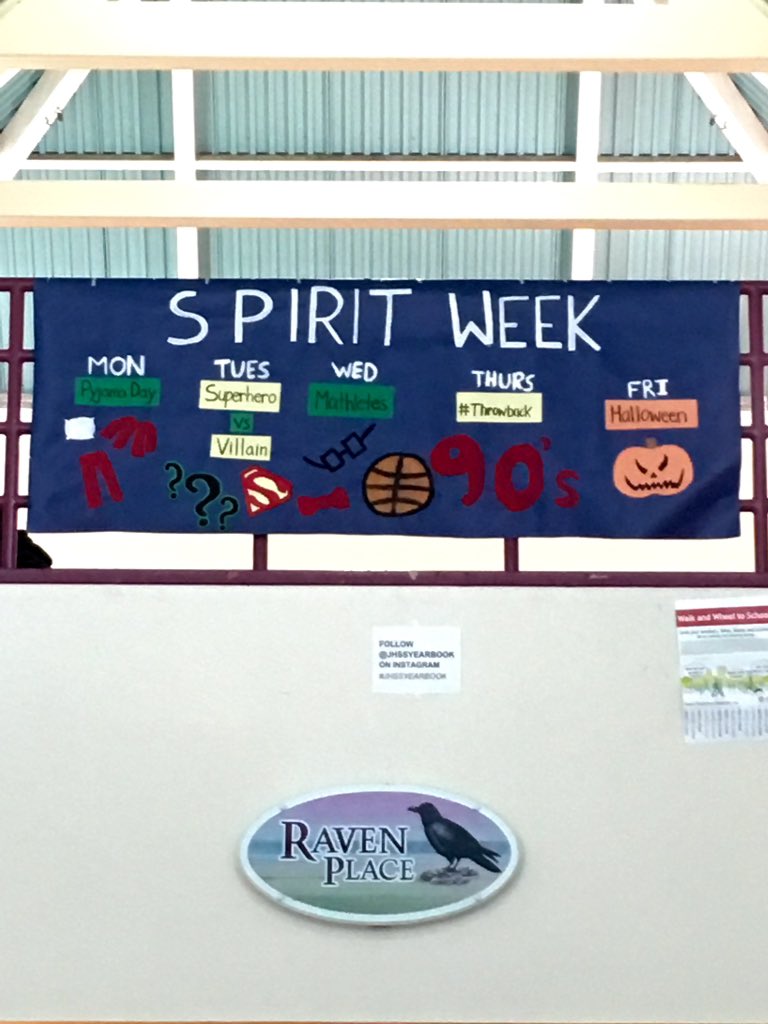 LeadershipJH's tweet photo. Halloween Spirit Week next week! Get ready for a fun filled week Eagles! #EaglesDOSucceed https://t.co/GBXlENva7y