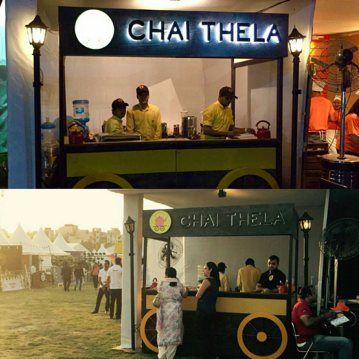ChaiThela's tweet photo. Come meet the Chai Thela Team at the Grubfest - Stall No.  D 16.  
#garamboletochai #chaithela #grubfest https://t.co/cPImg3aiar