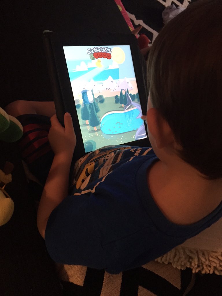 ThumbsBlue's tweet photo. @SteffenWittig Any time I give Keanu a short go on the iPad he goes straight for #ExplodeyBam https://t.co/FzFZICygJ1