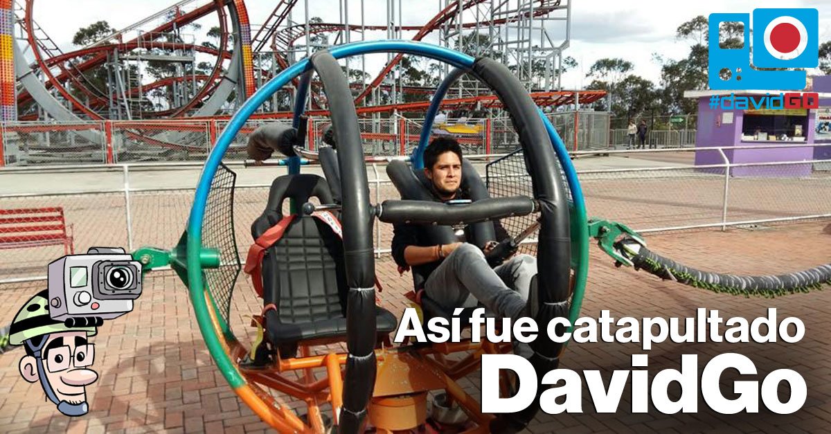 elcomerciocom's tweet photo. Vértigo y adrenalina en el Vulqano Park con #DavidGo » https://t.co/yrnXkx6q0B https://t.co/X2cO9SbhGO