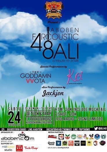 48FamilyBali's tweet photo. @veLovedBali @HannaichiBALI @naomissionBali @ViaAllies_Bali @shanjunisme_DPS @K3LUARGABALI ayok gas https://t.co/3Ln7fPPzt2