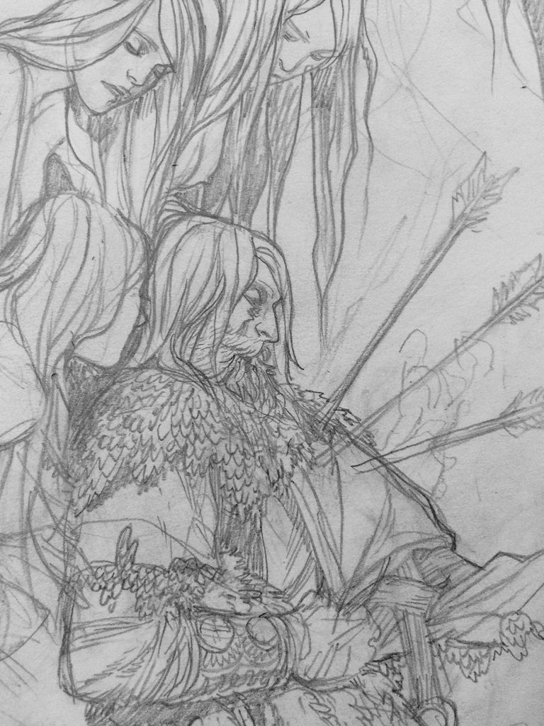 beckycloonan's tweet photo. None outlive the night when the Norns have spoken. https://t.co/n2RewUF1NX