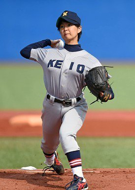 mainichijp_bb's tweet photo. https://t.co/CB3llPjg72 127年の歴史を誇る慶大野球部で、初の女性選手の川崎彩乃投手（23）が24日に #東京六大学野球 秋季リーグ戦の始球式で登板 #大学野球 https://t.co/DUTd5uyZEO