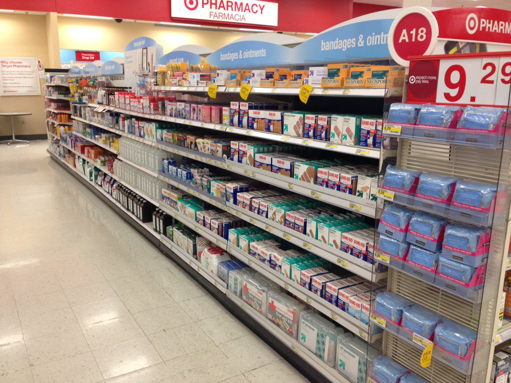 TGT_RyanLee's tweet photo. We're stocked in case the kids get a "boo-boo" while trick-or-treating! #dedicatedstocker #Target #T2082 @Target https://t.co/BX648rteaS