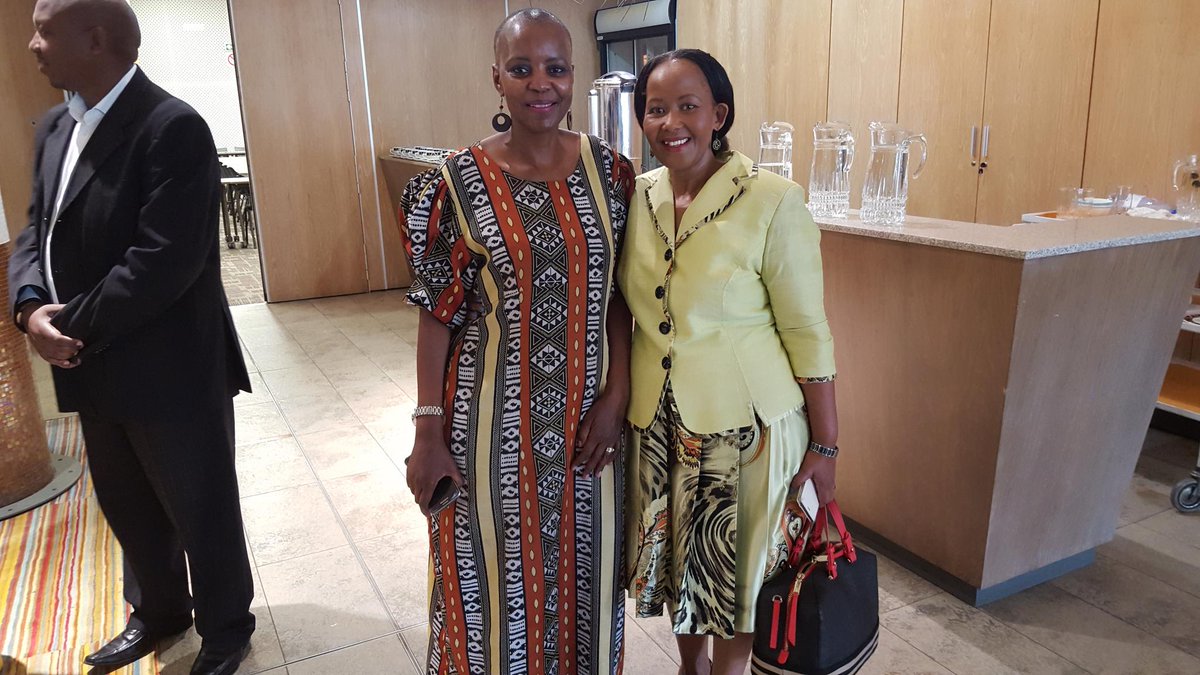 <a href="/tokoxasa/">Tokozile</a> Tourism Dep. Minister Tokozile Xasa &amp; GCIS DDG Nebo Legoabe @ Friday's post- Cabinet media briefing in PTA