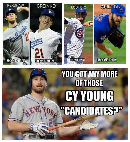 JerseyDanTwit's tweet photo. Any more Cy Young candidates? #MurphyMVP #Mets #LGM #MLB #worldseries https://t.co/seCZ1Fd7kf