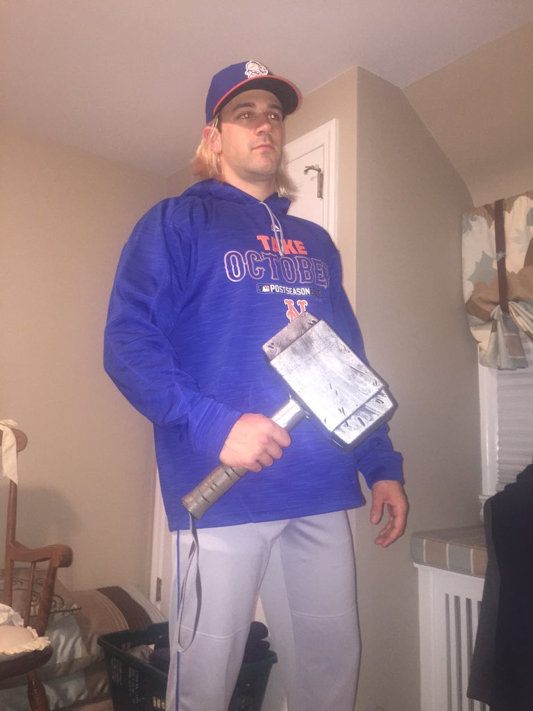 Marble_Slav's tweet photo. @Noahsyndergaard do I pull it off? #LGM #Thor https://t.co/x4sCypjhg1
