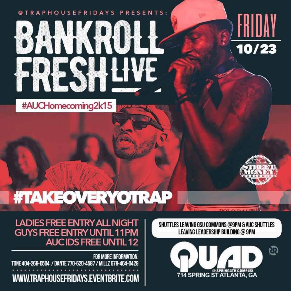 ATLPartyPlug's tweet image. #QUADTONIGHT Quad Right now!  #AUCHomecoming2k15 #AUCHomecoming (FREE w/RSVP)