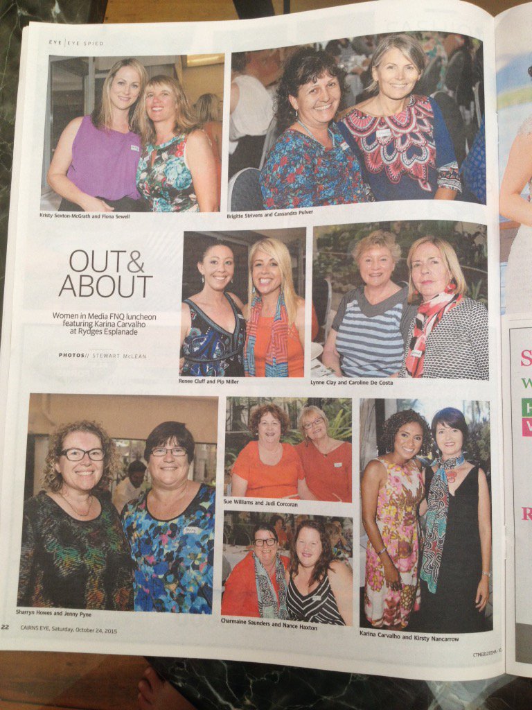 KNancarrow's tweet photo. Nice spread on our #wimfnq event today @ReneeCluff @pipmillerpr @kristysexton @farnorthfiona @WIM_Aus https://t.co/L8rihlLaiX