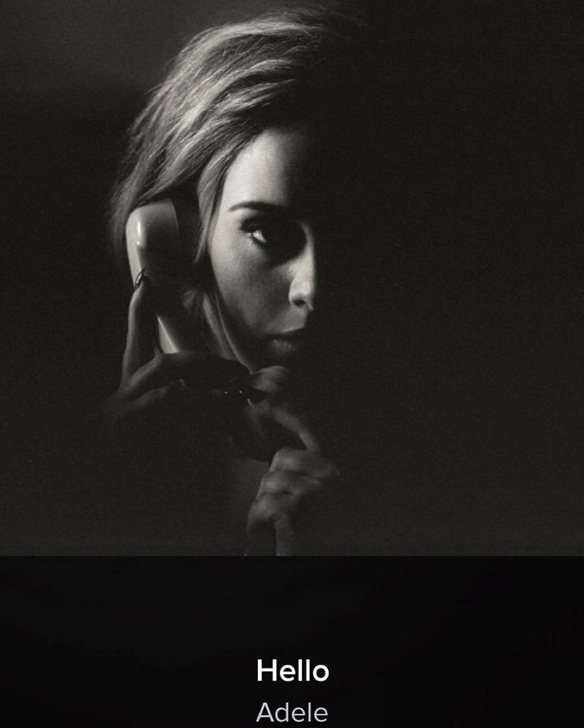 DeltaBravo33's tweet photo. Instagram : by nicwilk_ - I think I am in love π§ @adele #adele #hello #music #love #repeat #spotify #apple #helloadβ¦ https://t.co/HpQbOf6r5X