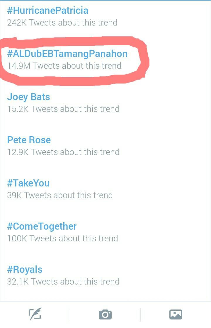 itsme07djreal's tweet photo. wow #ALDubEBTamangPanahon https://t.co/pqHIlVfVgD