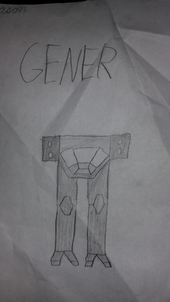 cjadelstad's tweet photo. My 10yo drew this for me. #MYBTART #BATTLETECH https://t.co/ASLxfORscK