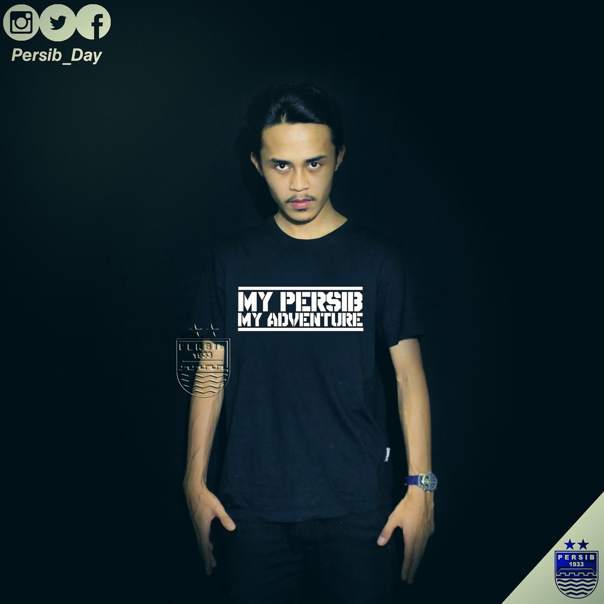 Persib_Day's tweet photo. Retweet tweet ini sebagai tiket kamu mengikuti kuis #PersibDay berhadiah tees My Persib My Adventure @Persib_Day https://t.co/jyAOKa4ikE