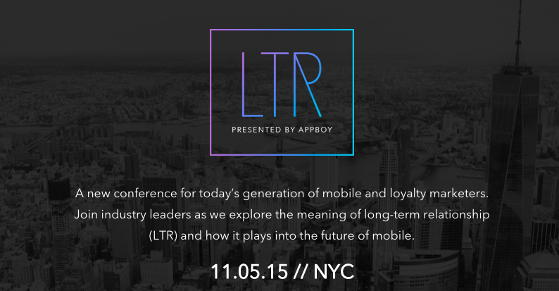 Braze's tweet photo. Hear from @TimHolley @Pkrim @TamaraMcCleary @bennydotevents + others – RSVP now! https://t.co/VllvQYGJ6X #LTR2015 https://t.co/zEIQmDJ0sy