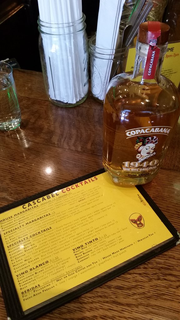 CopacabanaRums's tweet photo. #drinkcopa Copa @Cascabel -  81st &amp;  2nd, nyc https://t.co/eiPM3QXXAE