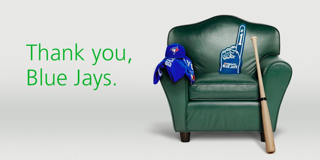 TD_Canada's tweet photo. Thank you @BlueJays for breaking records, bringing the rain, &amp; that bat flip. Thanks for the best season since '93. https://t.co/FDa7MObAIT