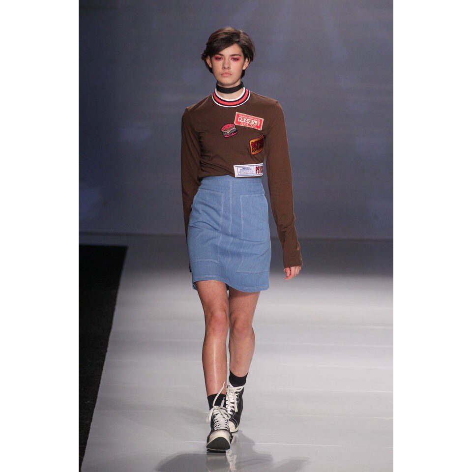 established2009's tweet photo. hong kiyoung 16S/S
"Psycho Delivery Man"
@MasterCardCA @WMCFashionWeek @FSNCollections https://t.co/llVm1rHKEc